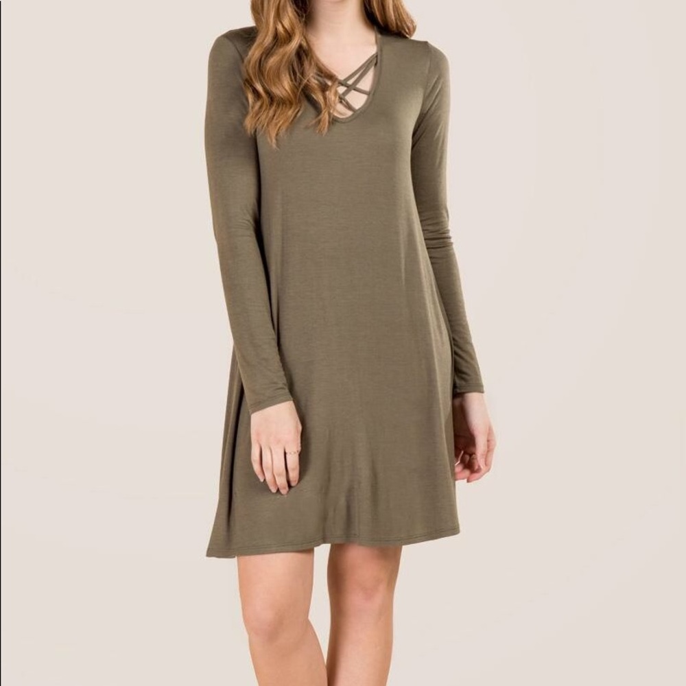 NWT Elaine Lattice Knit Dress | Francesca’s